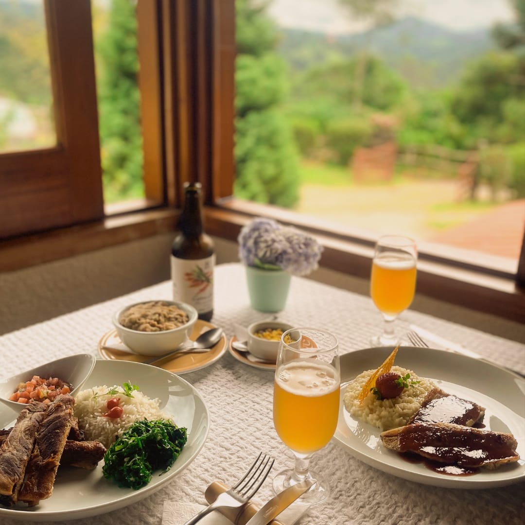Restaurante Sauá - Gastronomia da Mantiqueira - entre vinhedos e montanhas, Gonçalves MG